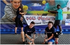 Tennis courts pop up under Canning Town flyover